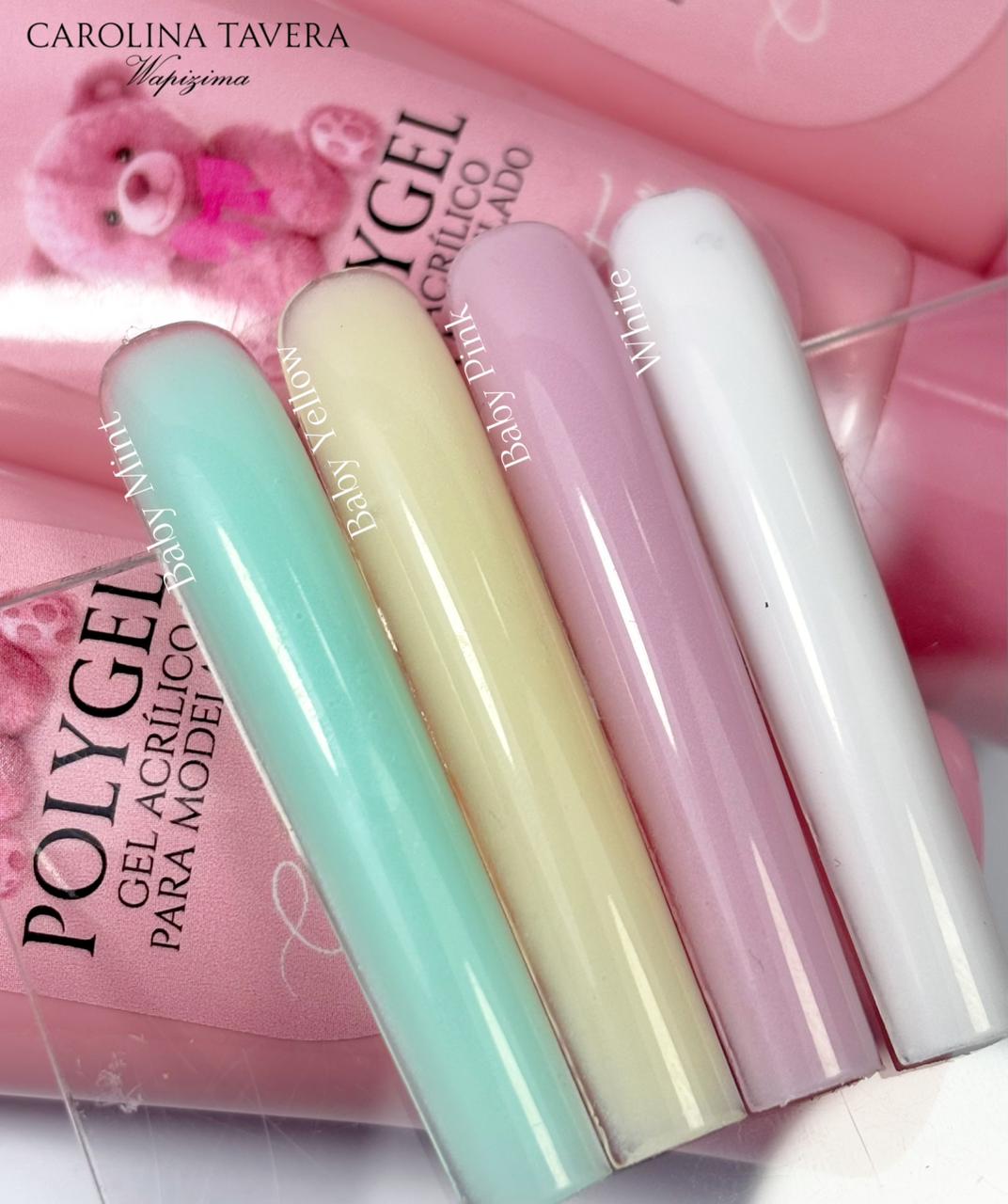Polygel Baby Yellow Carolina Tavera 30ml