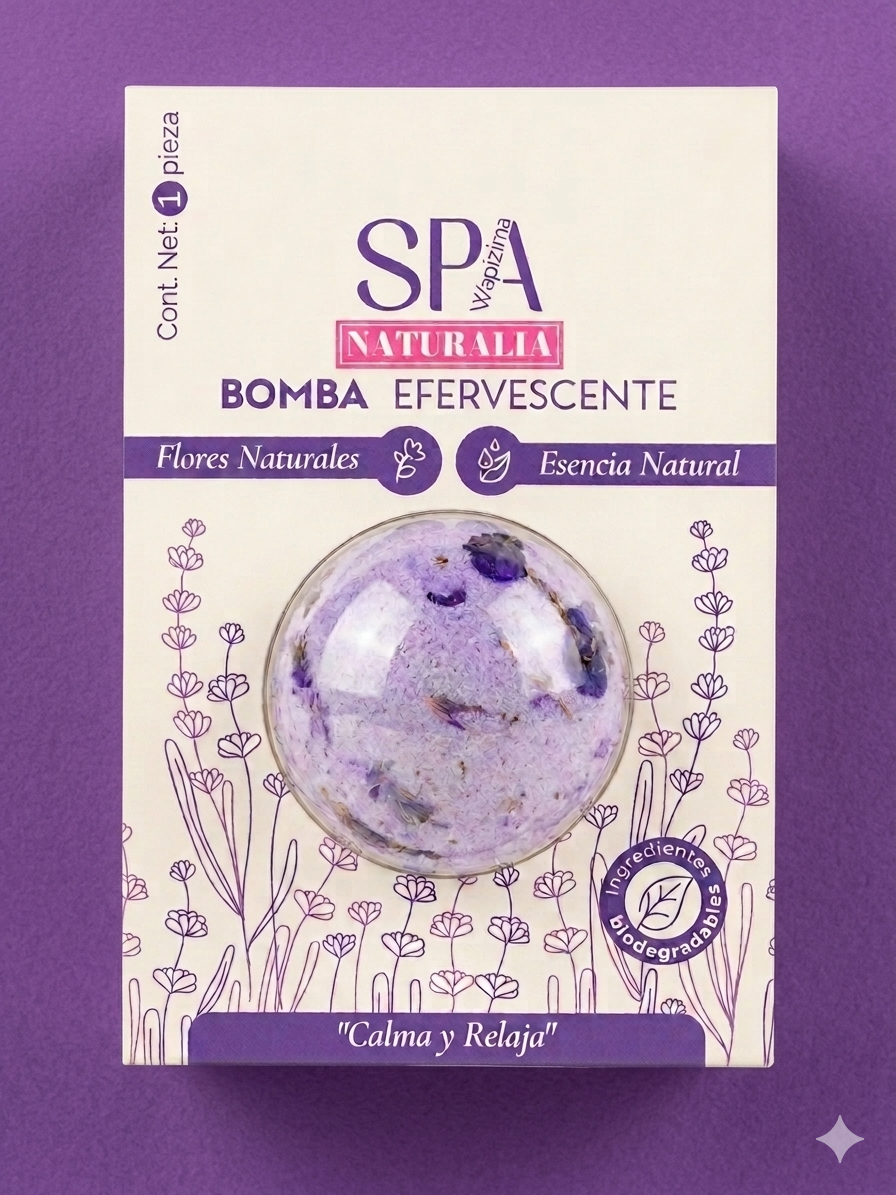 Bomba Efervescente Lavanda