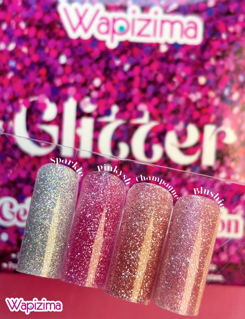 Gama Gel de Construcción "Glitter" 4pzas
