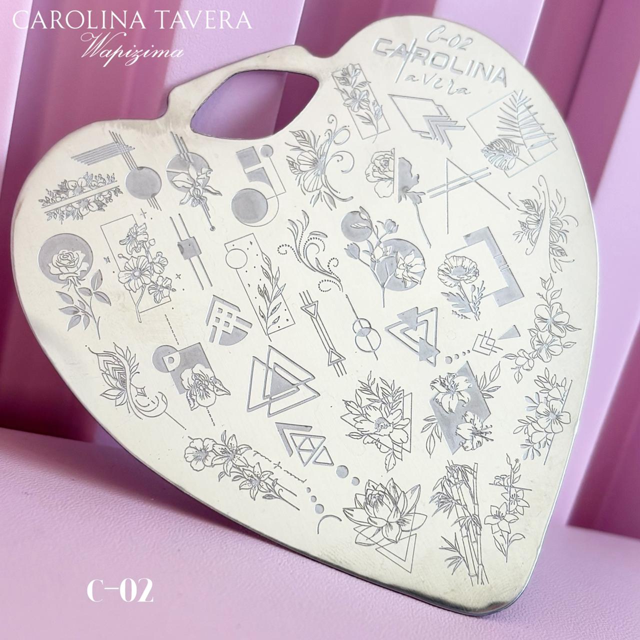 Placas "C-02" Teddy