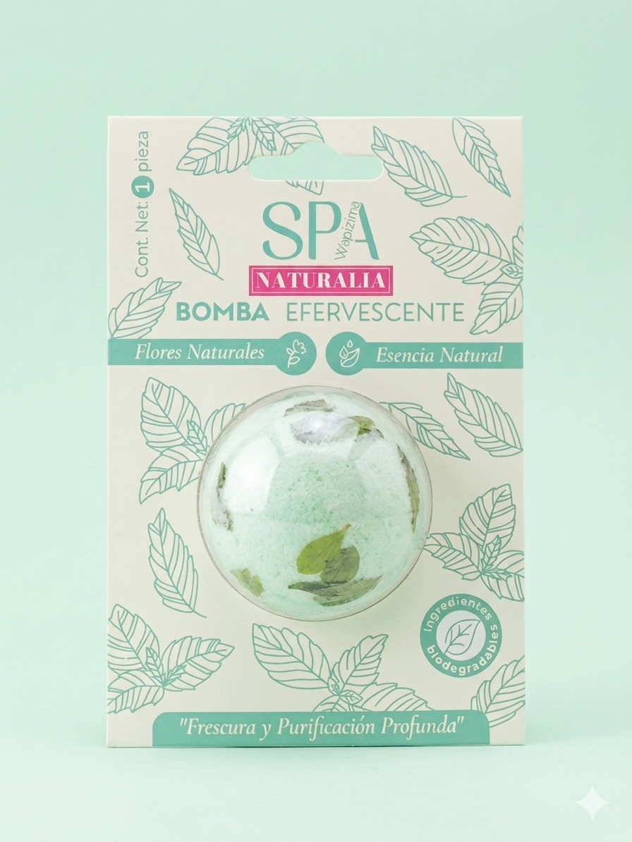 Bomba Efervescente Menta