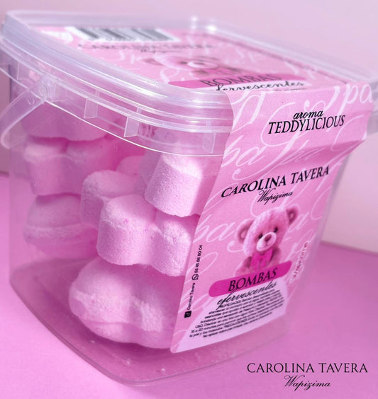 Bombas Efervescentes Teddy 12pzas