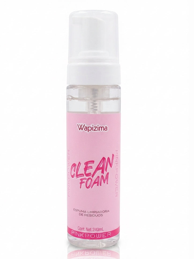 Clean Foam 240ml Pink Power