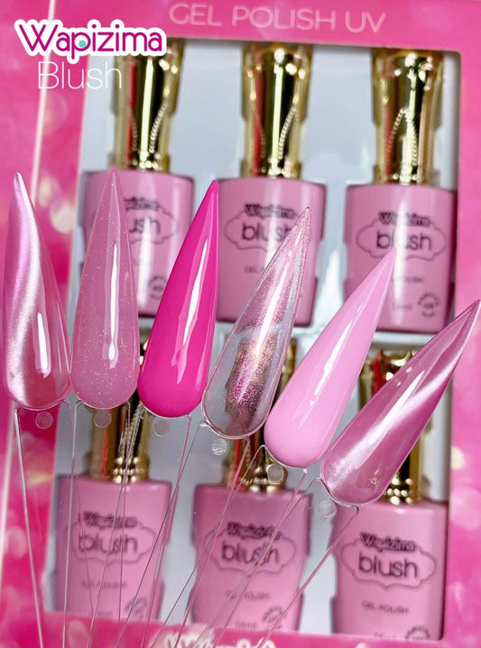 Gama de Gel Blush 6pzas
