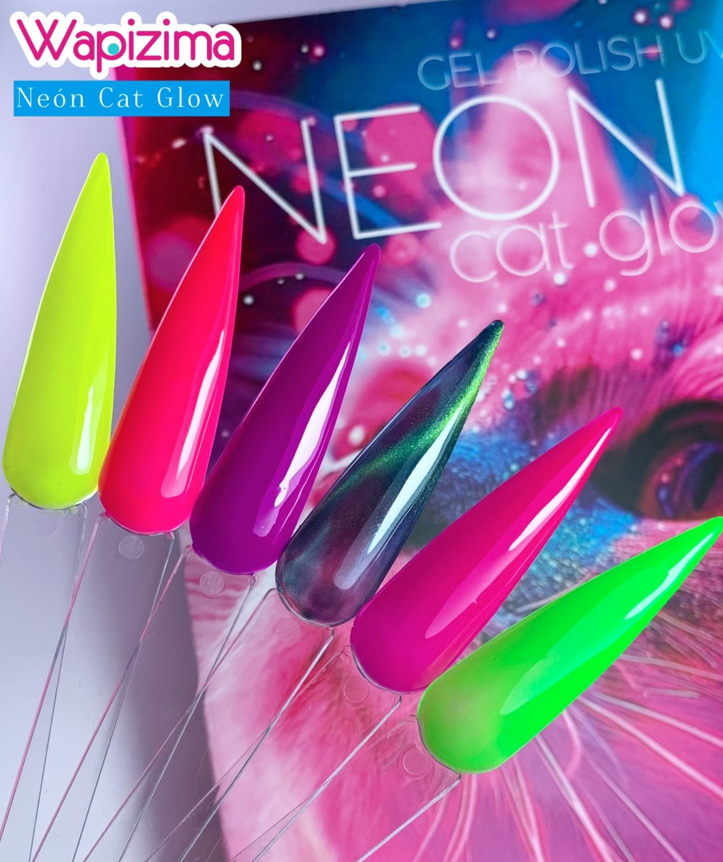 Gama de Gel Polish "Neón Cat Glow"