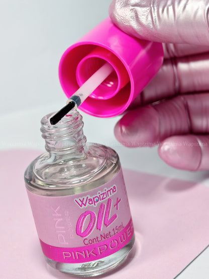 Aceite de Cutícula Oil+ (brocha) Pink Power