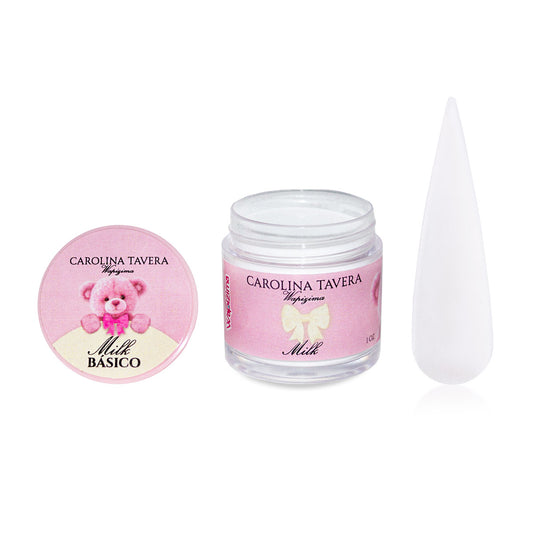 Acrílico Básico Milk Teddy
