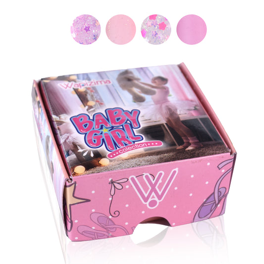 Colección Acrílica Baby Girl 4pzas