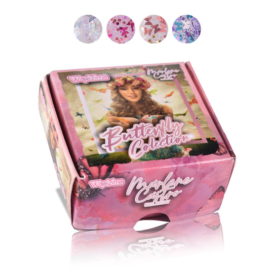 Colección Acrílica Butterfly 4pzas