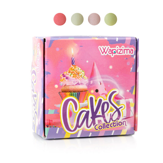 Colección Acrílica Cakes 4pzas