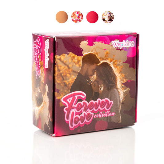 Colección Acrílica Forever Love 4pzas