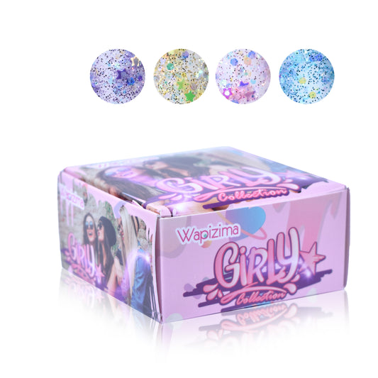 Colección Acrílica Girly 4pzas
