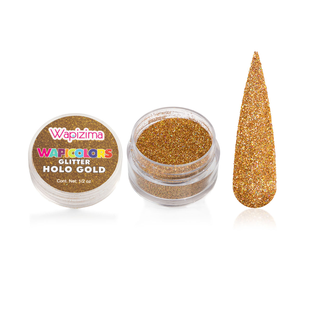 Wapicolor Holo Gold 1/2oz (Glitter)