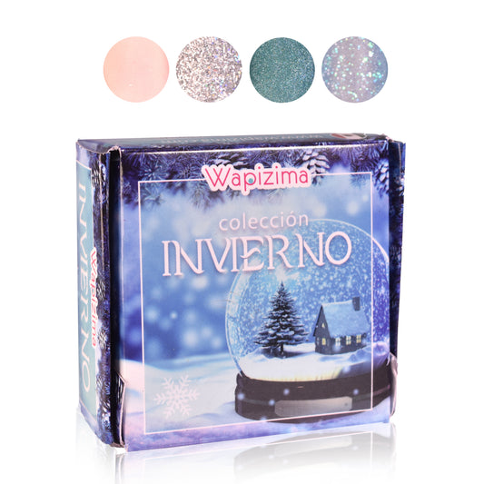 Colección Acrílica Invierno 4pzas