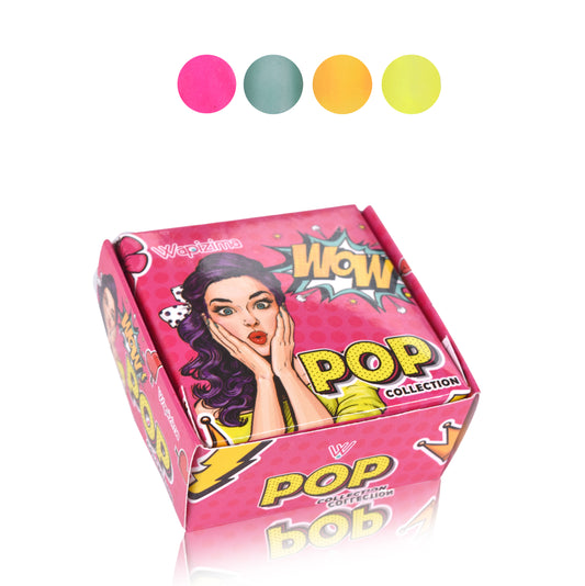 Colección Acrílica Pop 4pzas