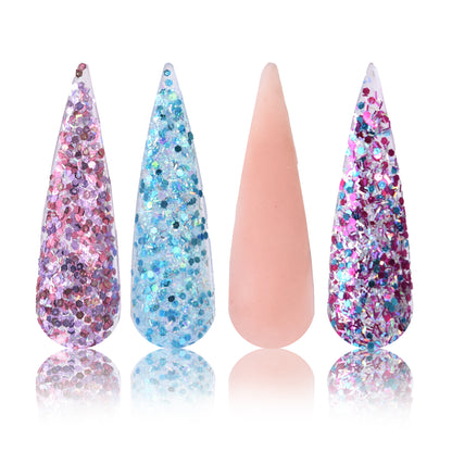 Colección Acrílica Unicornio 4pzas